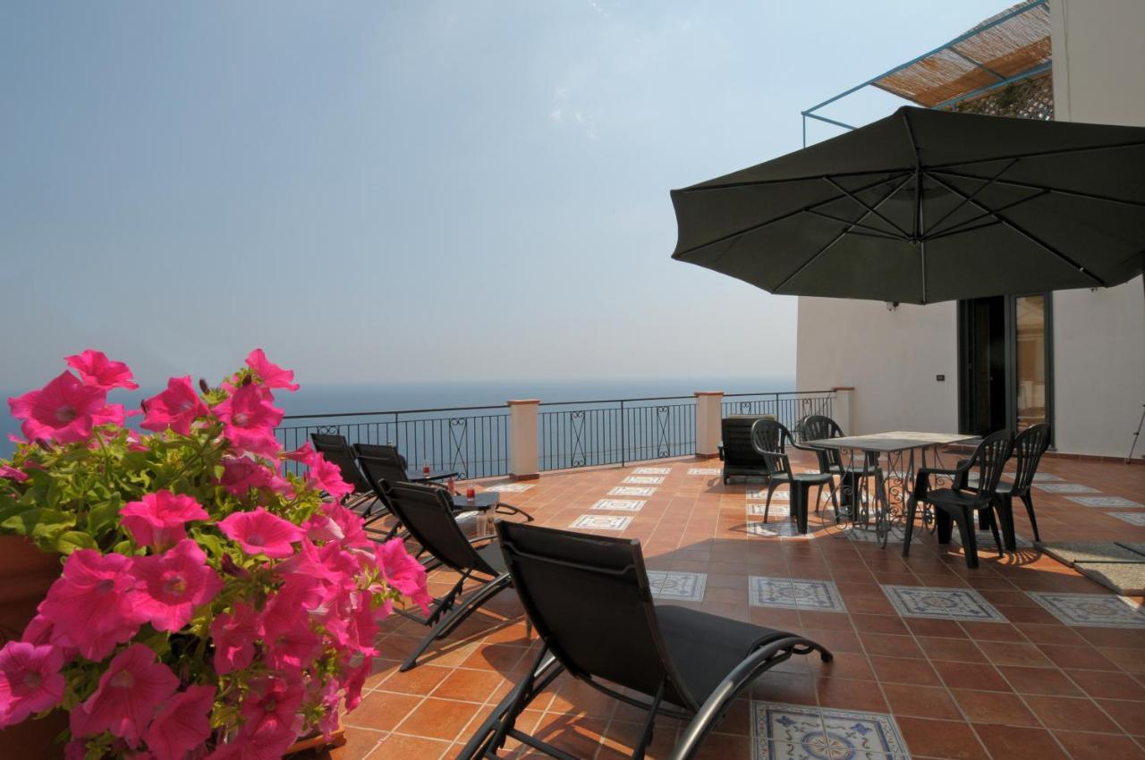 Terrazza Di Rosa - Sea View Villa Praiano Exterior photo